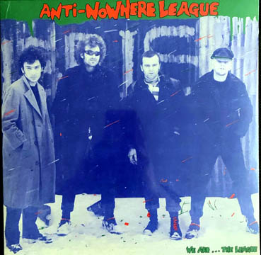 ANTI-NOWHERE LEAGUE "We Are The League" LP (PNV) Reissue